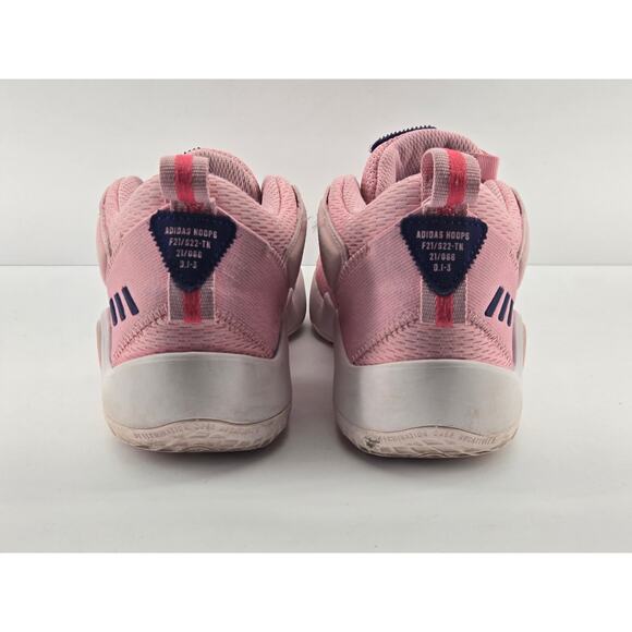 Adidas D.O.N. Issue 3 C Pink White Blue Donovan Mitchell Sneakers GY2863 Youth 3 - Picture 5 of 8
